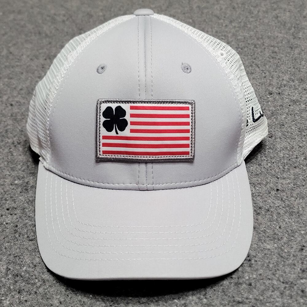 Black Clover Hat Baseball Cap Mens Nation Flag USA Patch Trucker Snapback Golf